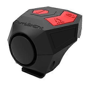 Wiederaufladbare USB-Fahrradhupe, 120 dB laut, Diebstahlsicherung, elektrische Klingel für Lenker und Roller
