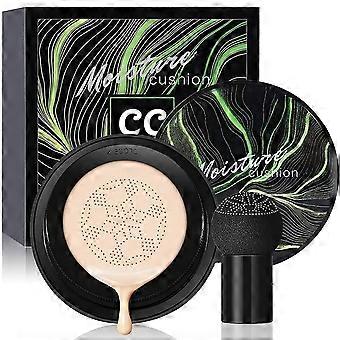 Air Cushion CC Cream mit Mushroom Head Foundation, leichtes Lichtschutzfaktor 50+ für natürliche Deckkraft