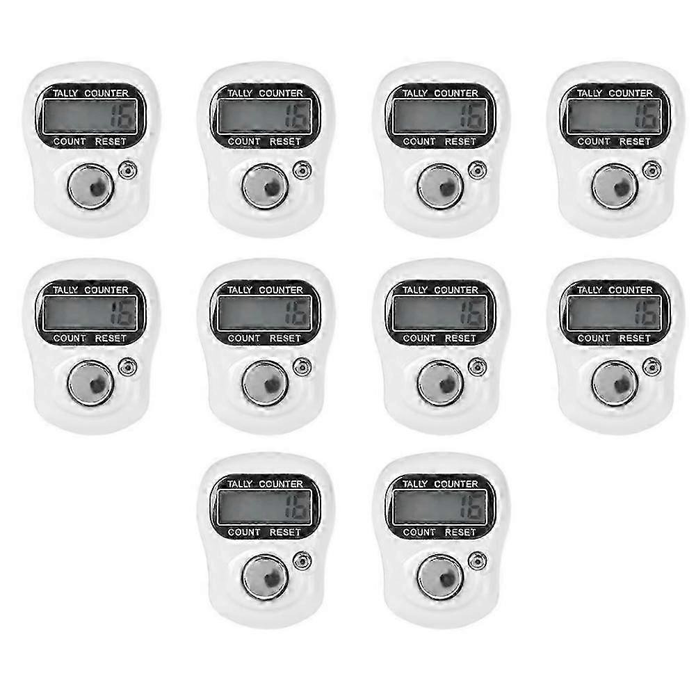 Kitchen Timer LED Finger Ring Counter Mini Quick Response Adjustable Circle LCD Display Counter