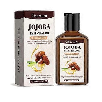 O óleo essencial de jojoba nutre os cabelos, hidrata o rosto e o corpo, sendo um óleo essencial multiuso para massagem.