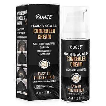 Corretivo de cabelo Hairfillup, Fibras de construção de cabelo para queda de cabelo, Corretivo de cabelo para homens, Corretivo de perda de cabelo, Fibras de cabelo à prova d'água para