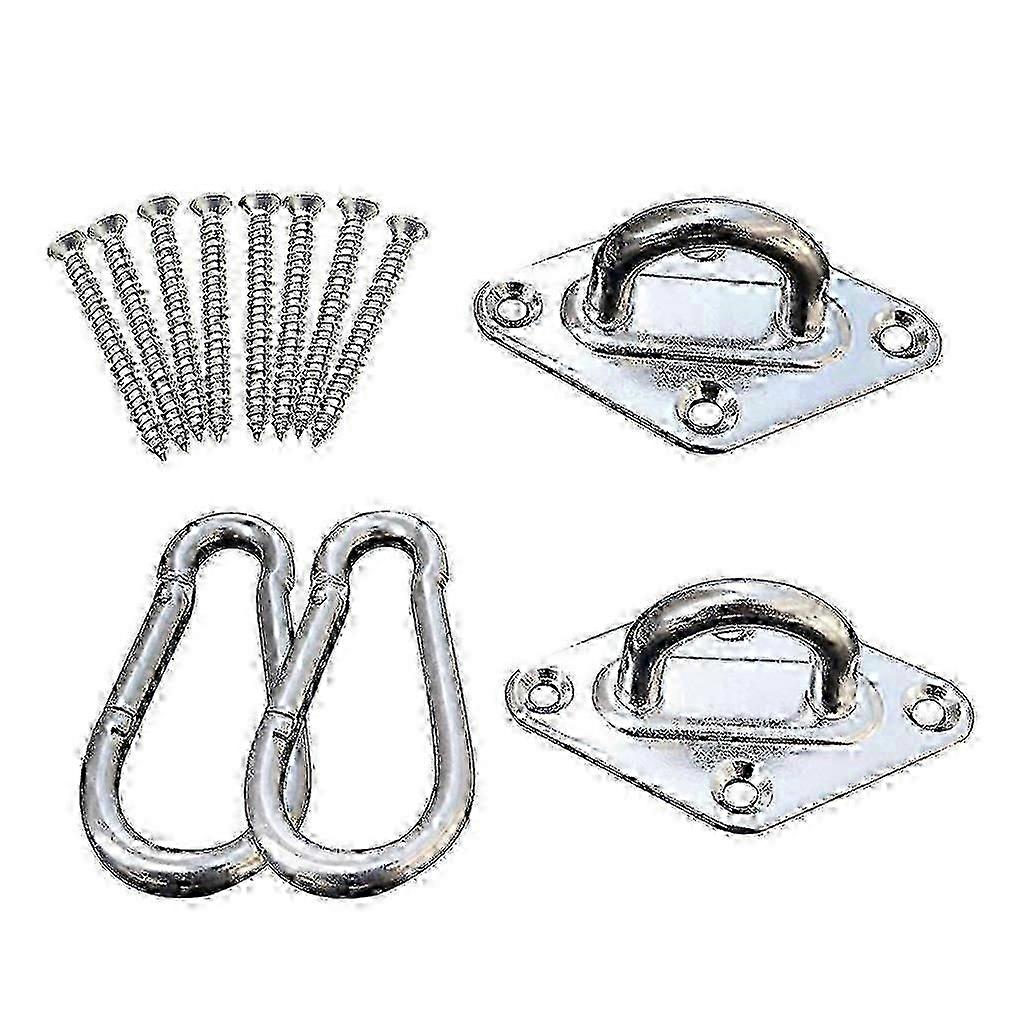 Hammock Hanging Set with Hook & Ring for Hammock Support -N