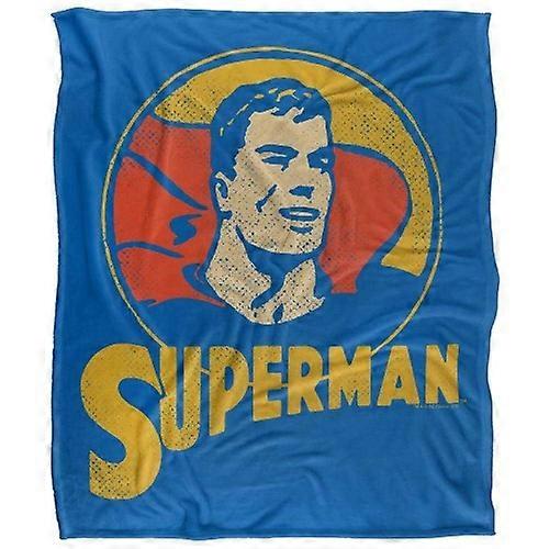 Superman Superman Circle Soft Touch Blanket