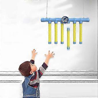 Verbeterd reflexspel: vang alle vallende stokjes, hand-oogcoördinatietraining voor kinderen.