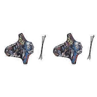 2X ZTTO Quick Release MTB Fender Mountain Bike Bicycle Front Rear Mudguard AM Off-Road Bike Fenders