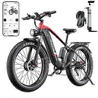 DUOTTS F26 750W*2 Dual Motor 26" Fat Bike 960Wh SUV E-bike 48V 20Ah Battery