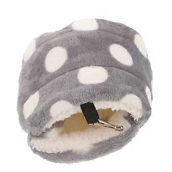 Warmes Haustierbett aus Fleece, Hängematte für Hamster, Igel, Eichhörnchen