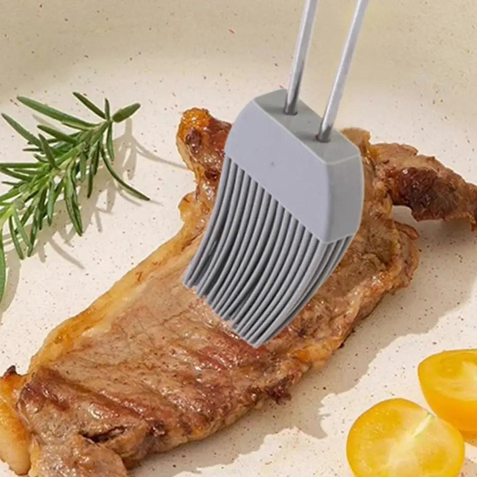 Complete Baking Essential Set 4PCS Nonrust Steel Whisks Spatula Brush For Multitasking Kitchen Multicolor