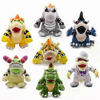 Super Mario Bros Dark Bowser, King Koopa, Dry Bones Plush Doll Toy Birthday Gift