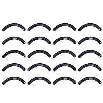 Black Eyelash Curler Refill Pads Rubber Strip for Makeup Use 200Pcs