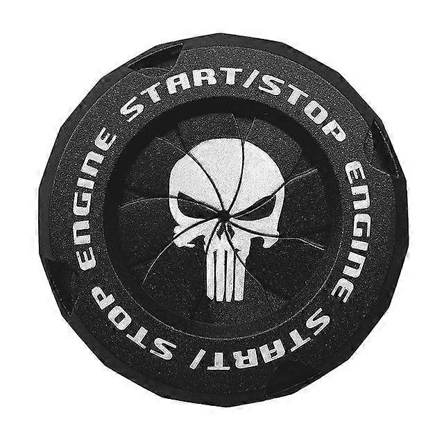 One Click Start Button Engine Start Stop Switch Button Decorative Ring Cover Ignition Device Protective Cover Universal