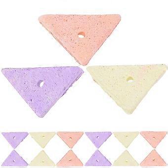 Triangular Grinding Stone Small Animal Chews for Pets 15Pcs Assorted Color