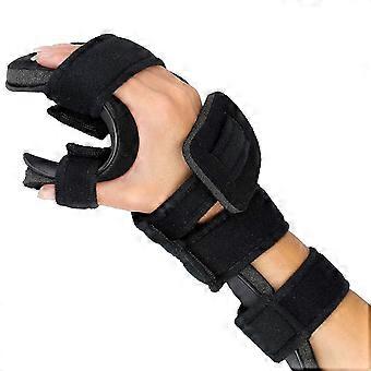 Stroke HandSchiene - Weich ruhende Handschiene für Flexionskontrakturen, bequem dehnen und ruhen Hände für langfristige Leichtigkeit mit funktionellem Handschlitz