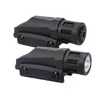 1PC Kunststoff Taktische Infrarot Taschenlampe Basis M416 / M1911 / Glock G18 Spielzeug Soft Bullet Gun Zubehör 20MM Führungsschiene verfügbar