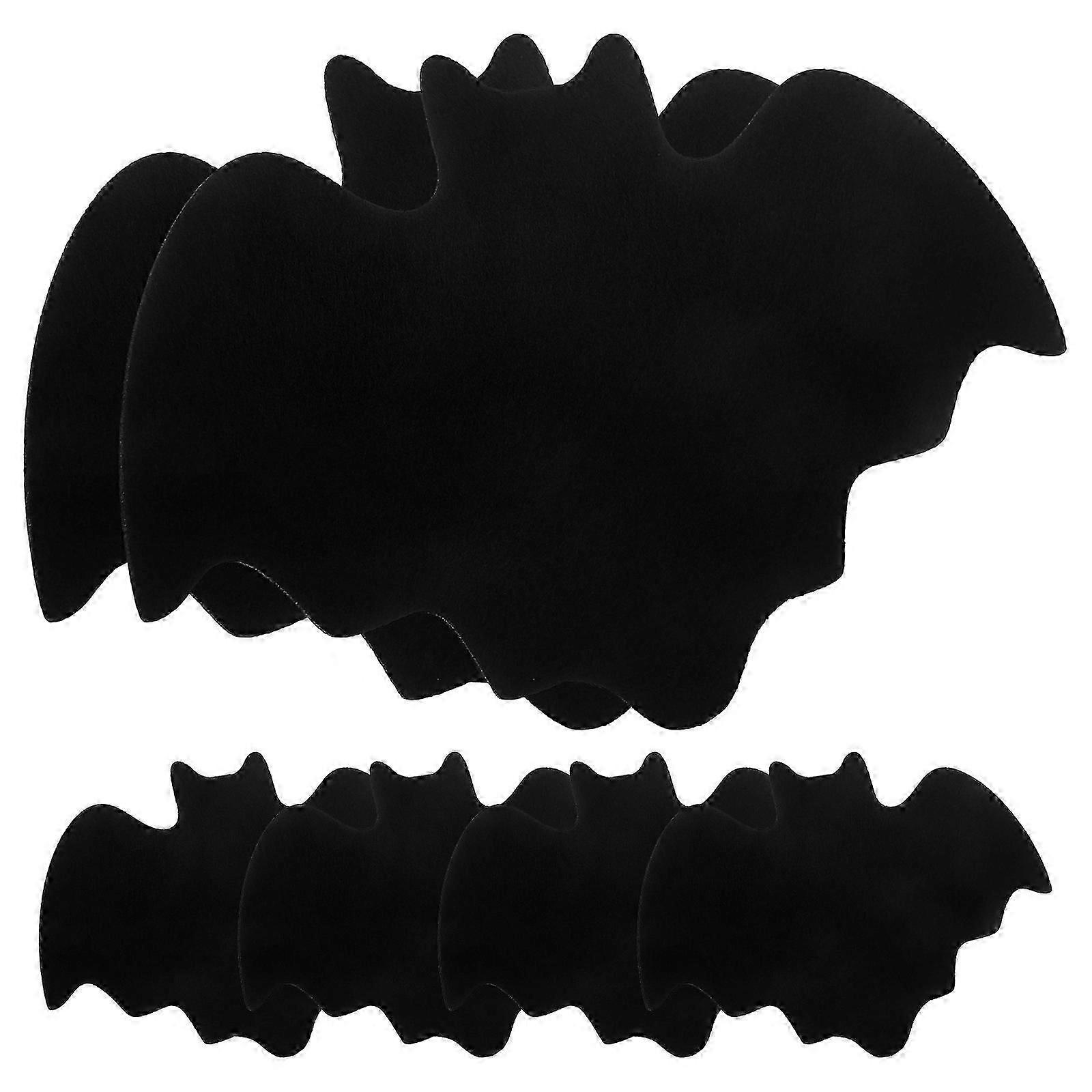 6Pcs Set Halloween Bat Felt Dining Tableware Placemats