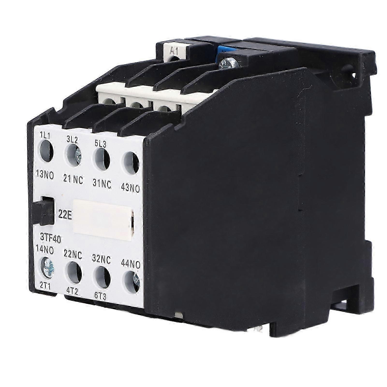Contactor Controller 220V 50Hz 9A 2NO+2NC - DIN Rail Accessory for Automatic Control