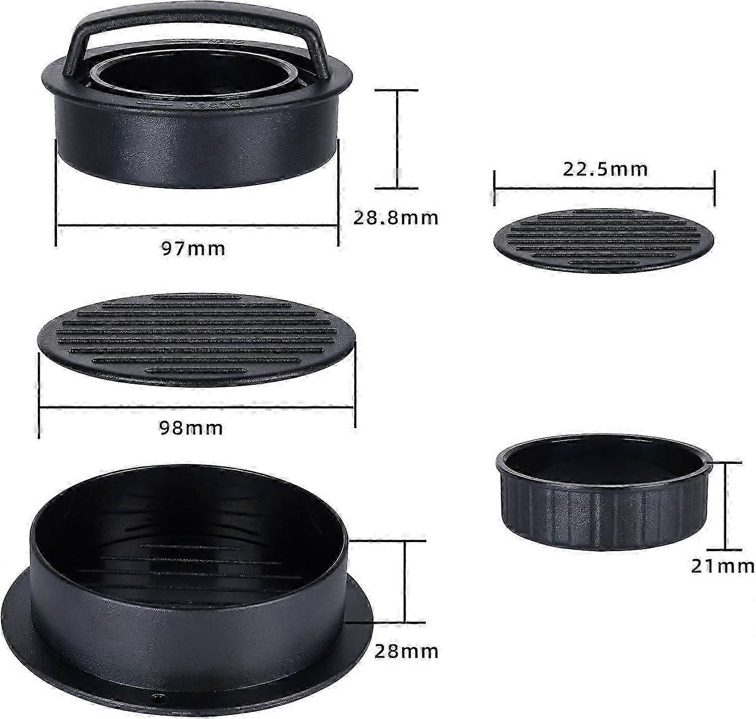 3-in-1 Grill-Optimised Burger Press