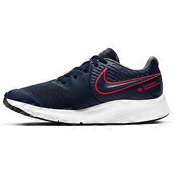 Nike Star Runner 2 Navy/Red GS AQ3542-405