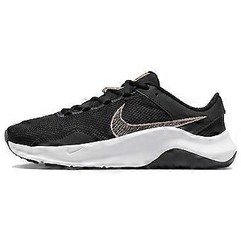 Nike Legend Essential 3 NN P Dämpfung, abriebfeste Dämpfung, strapazierfähiger Low-Top-Trainingsschuh für Damen FB7150-001