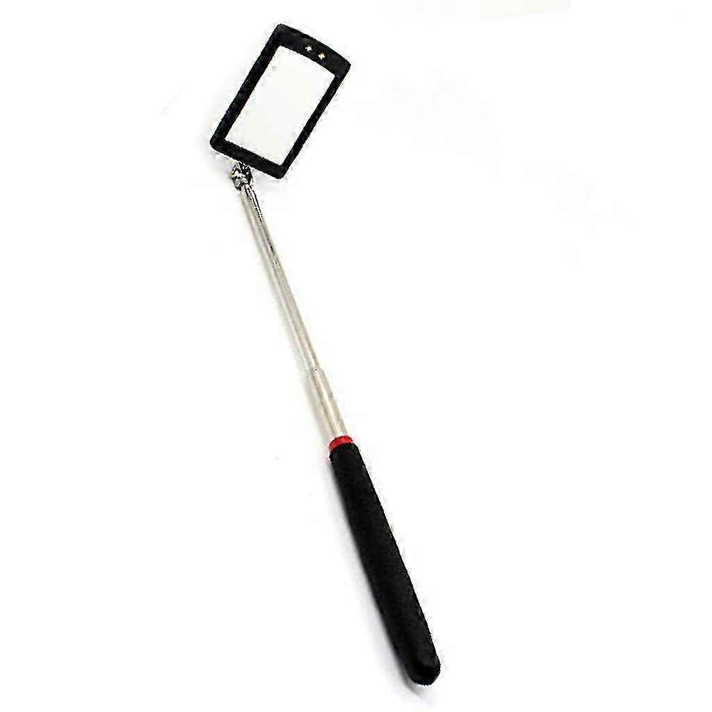 Extendable Inspection Mirror Retractable Lighted Tool compatible with Mechanic Home