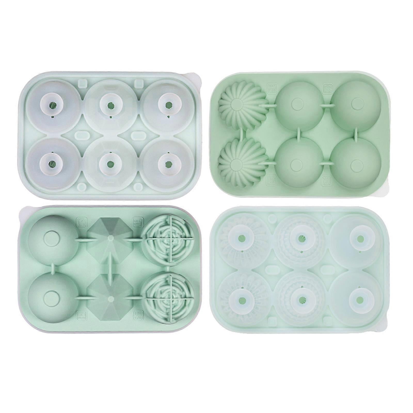 Flexible Rose Ice Cube Silicone Tray