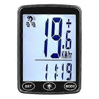NEW HOT In Stock-Bicycle Wireless Speedometer Automatic Cycle Bikes Computer Odometer Cycling Computer Speedometer