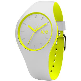 Ice duo watch for Unisex Analog Japanese Quartz with Silicone DUO bracelet. GYW. U.S.16