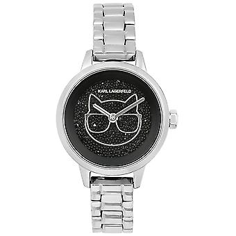 Karl lagerfeld jewelry ikonik Quartz Analog Woman Watch with Stainless Steel Bracelet 5513059