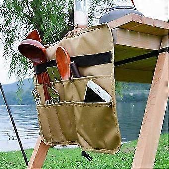 Vattentålig väska för picknickbestick.