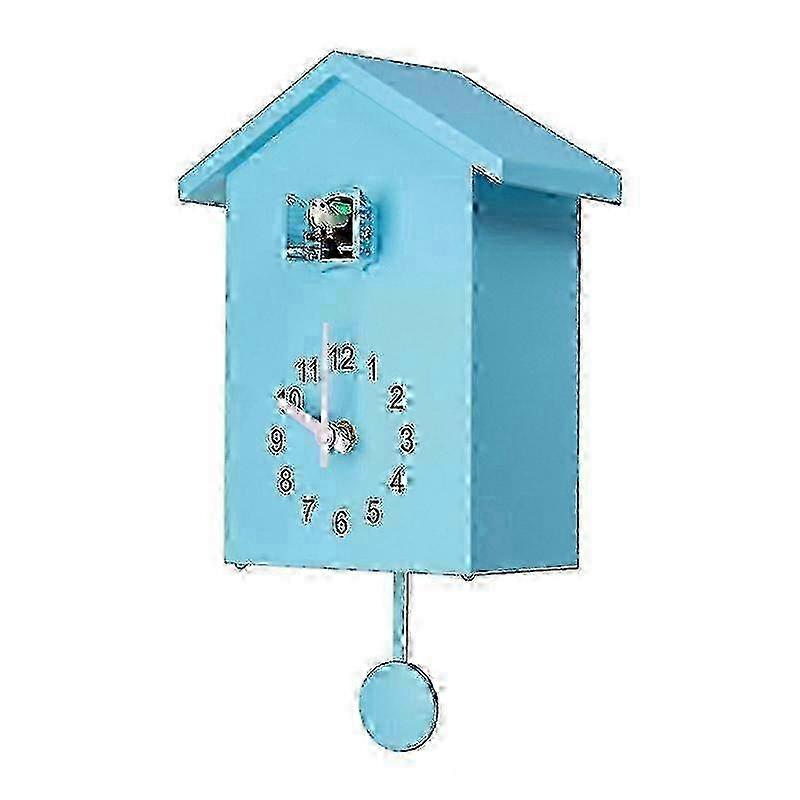 Bird House Design Cuckoo Wall Clock with Pendulum N7mb