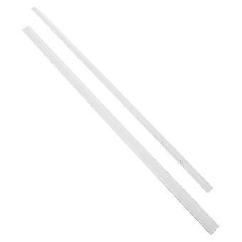 2026  Miniature White Trims One Set Unfinished Wooden Dollhouse Accessories Ideal For DIY Projects Measurements 45.00X1.00X1.00CM Decorative