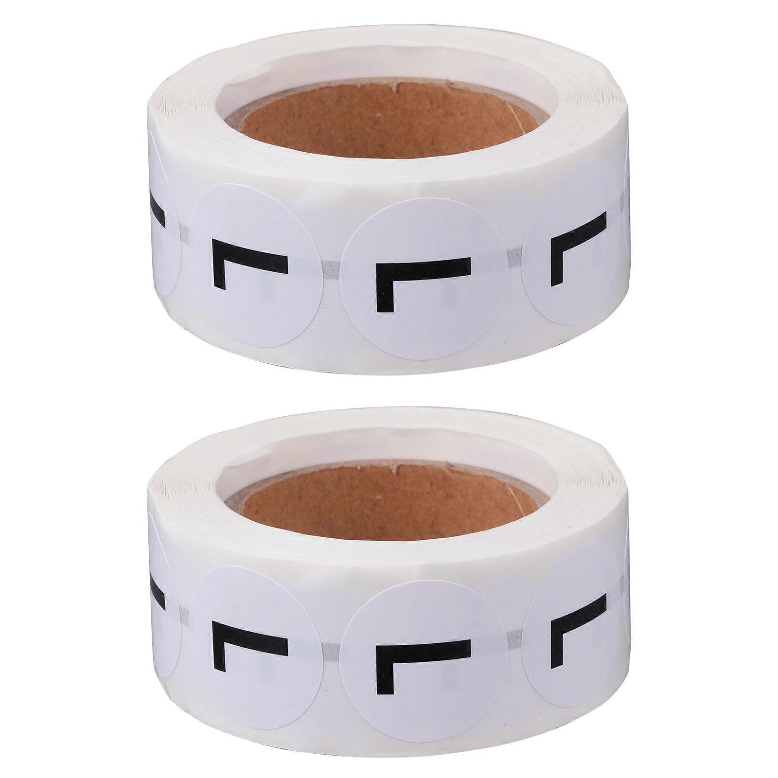 Practical Clothing Size Sticker Label for Display 2 Roll