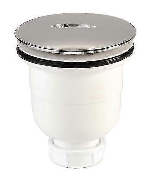 Shower Drain with 90 1 1/2 Vertical Outlet