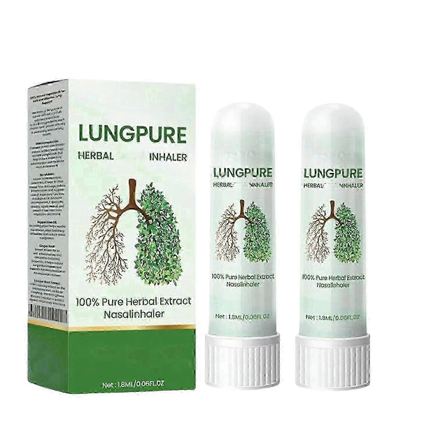 Natural Lung Inhaler Herbal 1.8ml