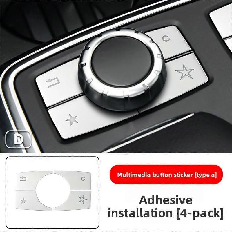 Suitable for GL400 multi-function button sticker GLS450 ML350 GLE320 suspension mode button sticker modification