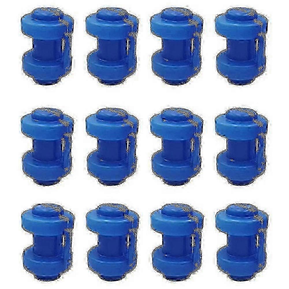 25mm Trampoline End Caps Blue