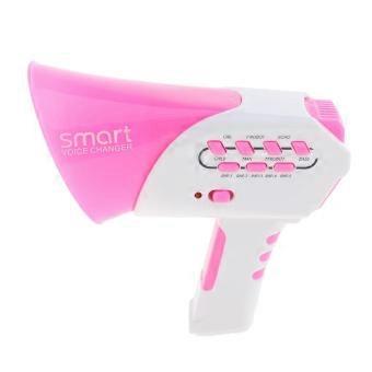 Kids Voice Changer Toy with 7 Fun Modes, Instant Voice Transformation, Pink Handheld for Girls
