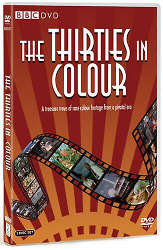 The Thirties in Colour DVD (2009) David Okuefuna cert E 2 discs - Region 2