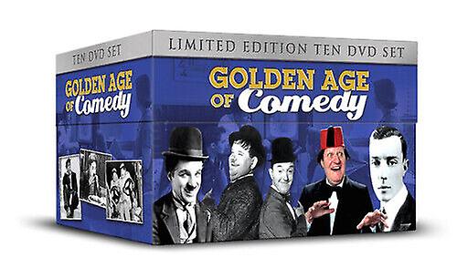 Golden Age of Comedy DVD (2015) Charlie Chaplin cert E 10 discs - Region 2