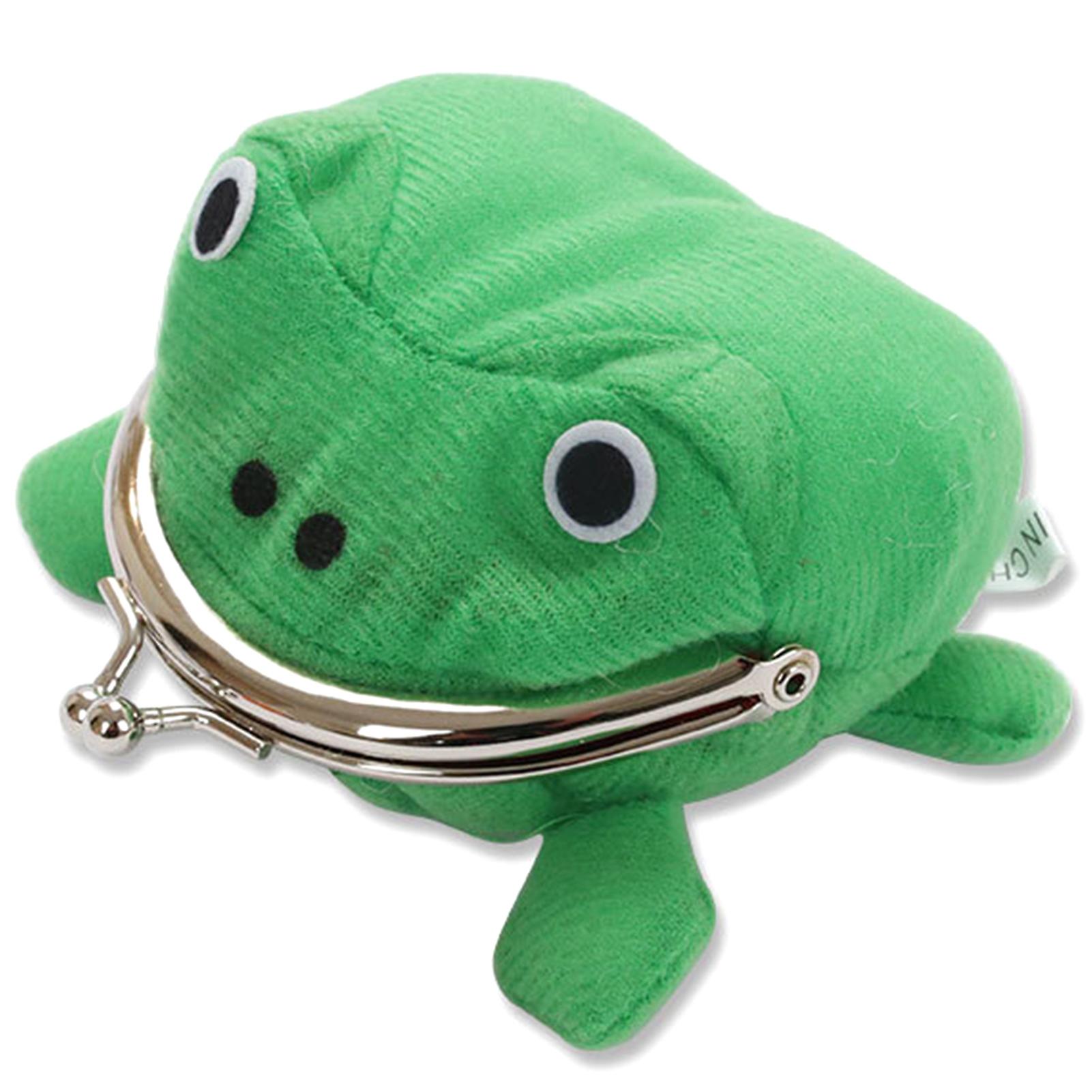 Anime Frog Wallet Frog Coin Plånböcker Små Groda Plysch plånböcker för barn Pojkar Flickor