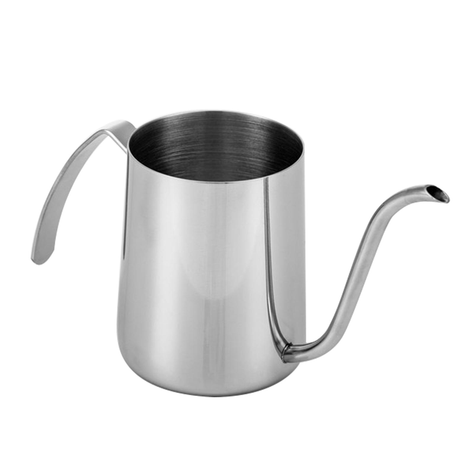 350ml Stainless Steel Hand Drip Coffee Kettle Gooseneck Pour Coffee Kettle