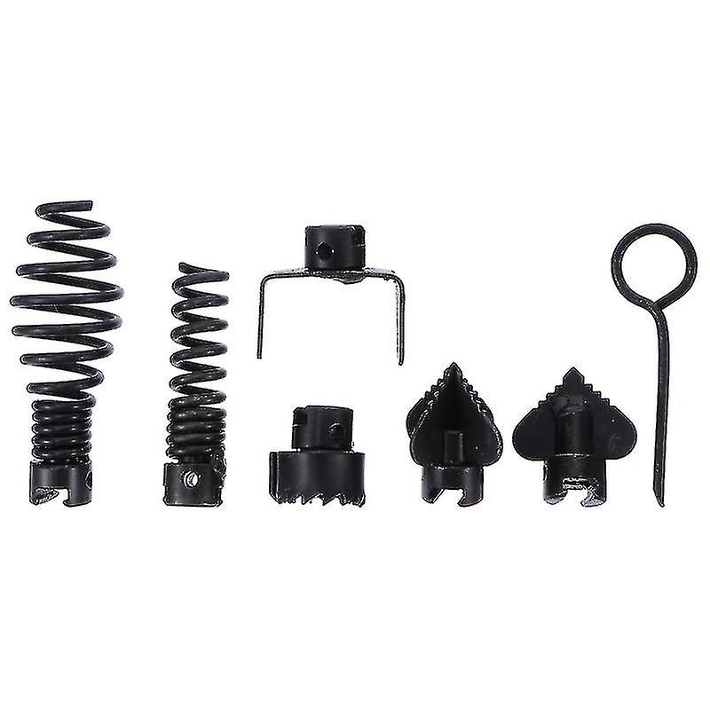 7pcs Practical Steel Pipeline Dredging Machine Cutting Head Tool Accessories