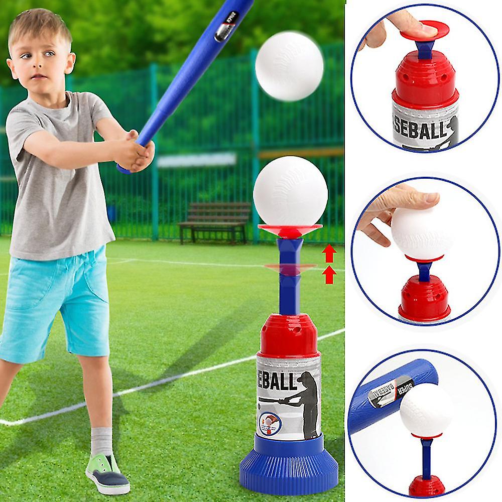 Kids Hand Pressure Ball Launcher Outdoor Sports Scalable Set
