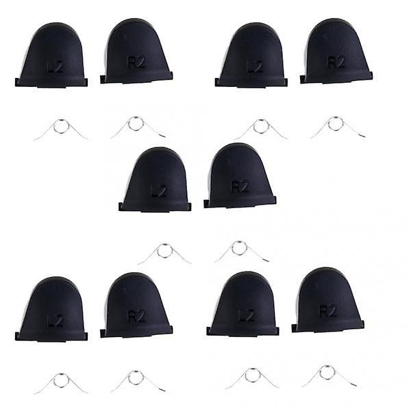 10 Pairs L2 R2 Trigger Buttons+20 Springs Replacement for PlayStation 4 PS4