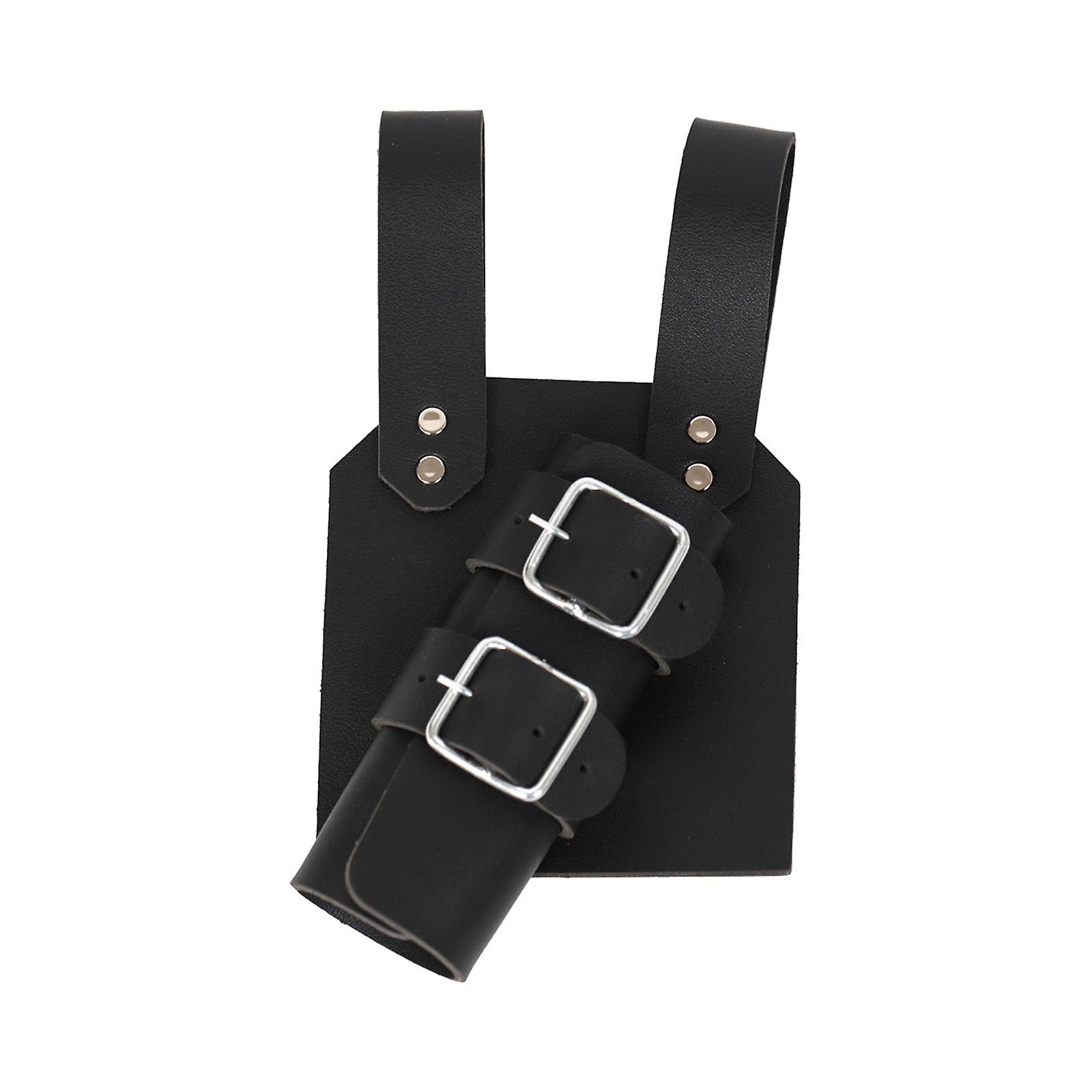 Medieval Belt Sword Sheath Performance Game Props for Cosplay Scabbard dark coffee
