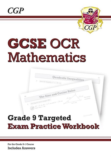 Gcse Maths Ocr Grade 89 Targeted Exam Practice Workbook Includes Answers by CGP Books Paperback Book