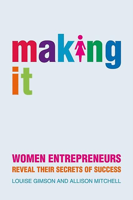 Making It by Allison Mitchell Paperback Book