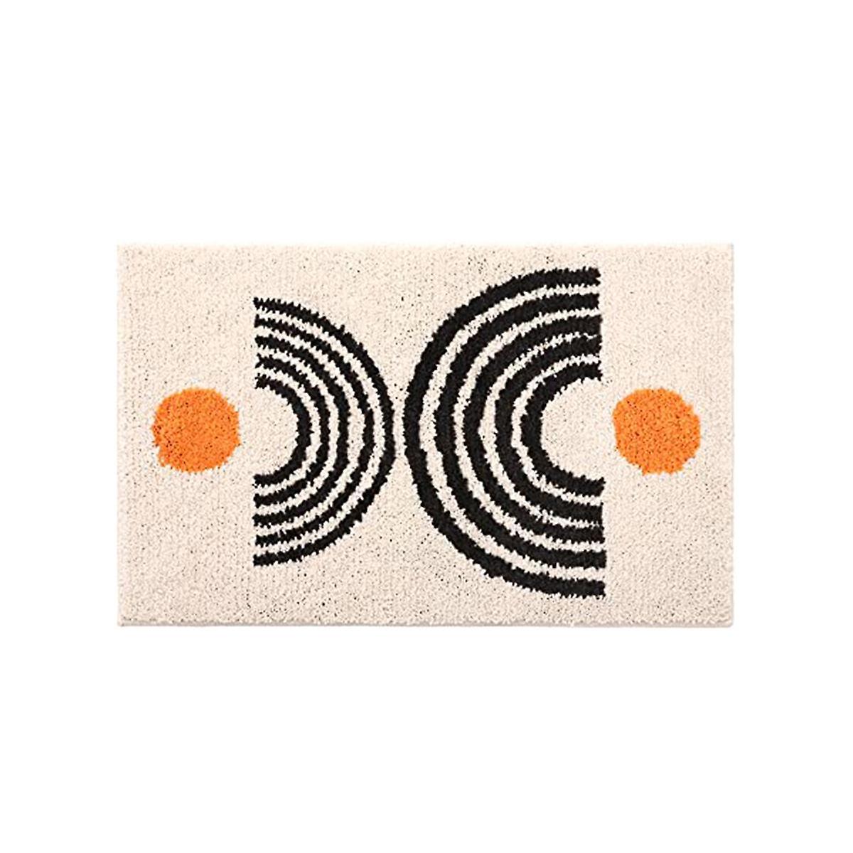 Bathroom Carpet, Bathroom Mat, Beige Bathroom Carpet Non-, Small Bathroom Carpet Washable,Cream Col