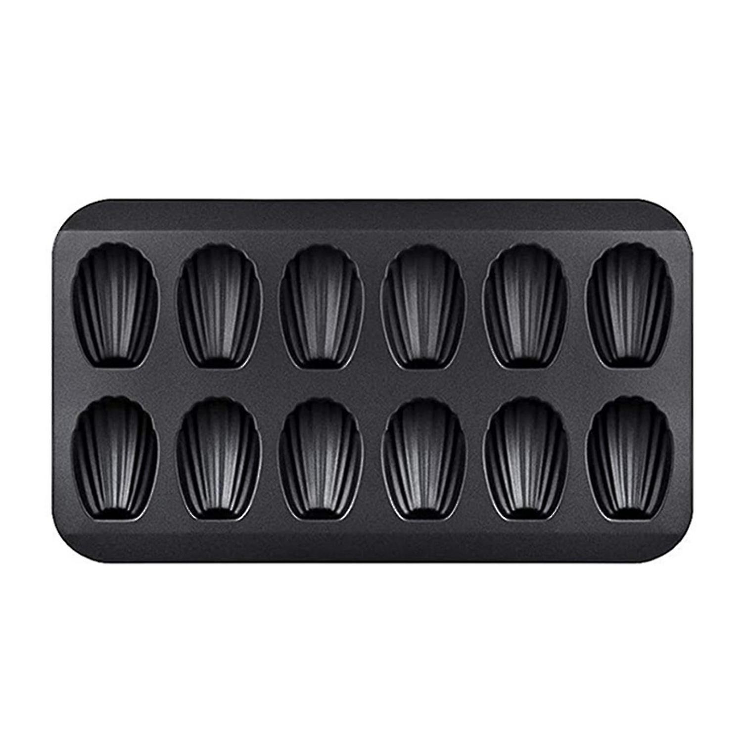 12holes Thicken Shell Cookie Mold Biscuits Cake Bakeware Tool For Kitchen Home