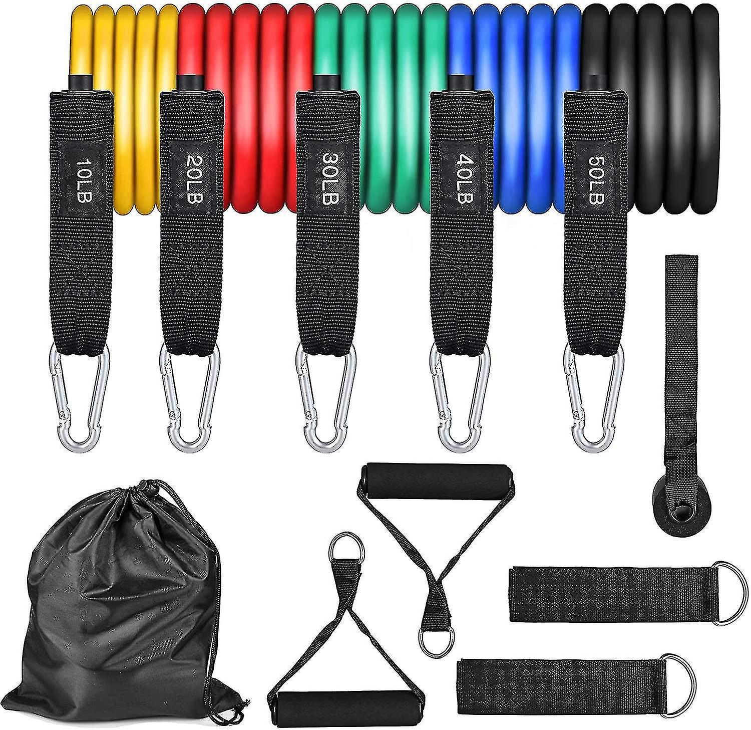 Workout Weights Bands, With Door Anchor Attachment, Leg Weights